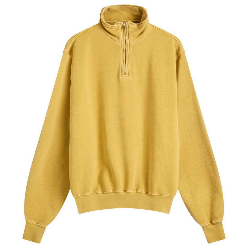 Sweatshirt LES TIEN Les Tien Heavyweight Banded Yacht Pullover, Size Large Gul | CF-1114-PD-WSD