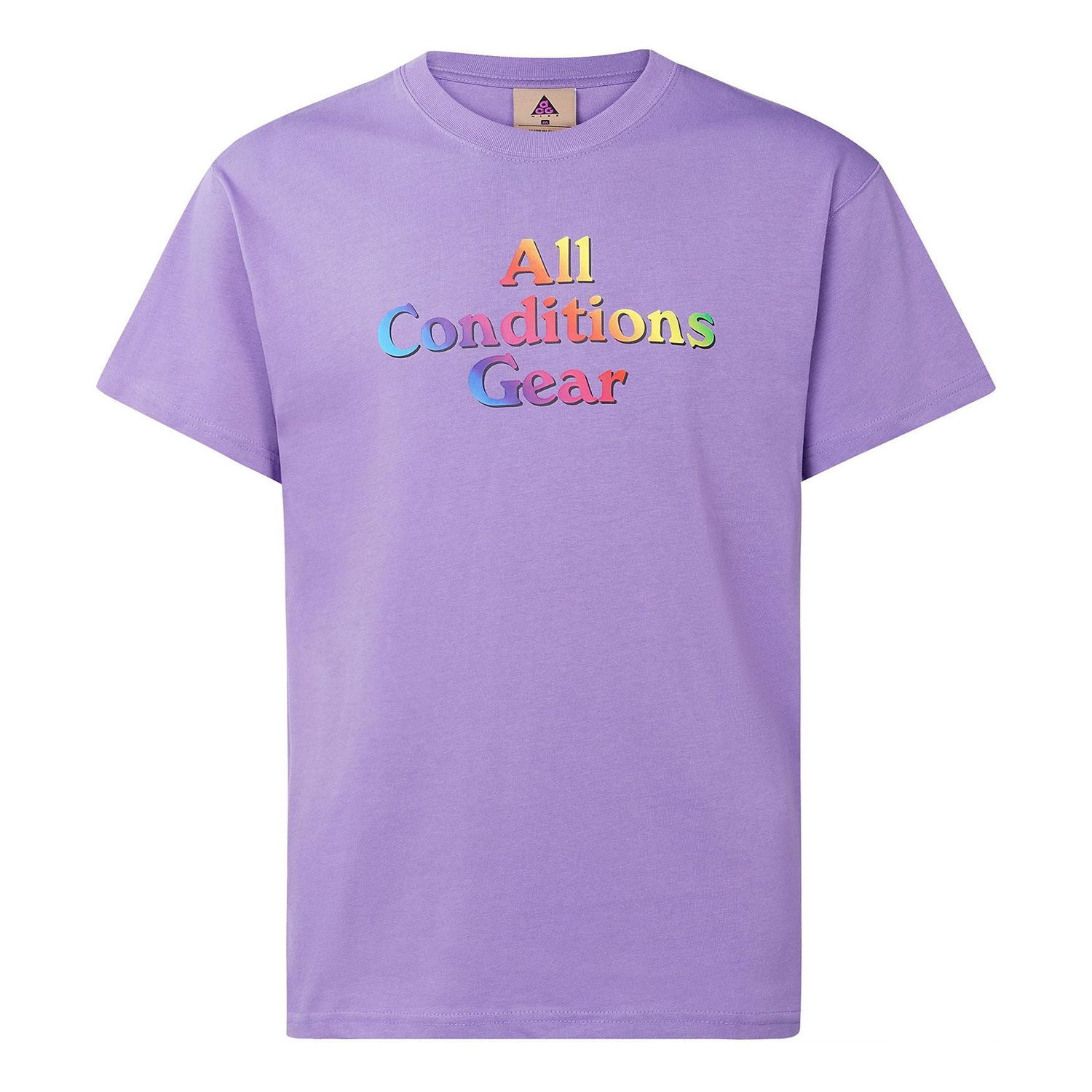 T-shirt Nike ACG ACG Alphabet Logo T-Shirt Lilla | CV7548-583, 0