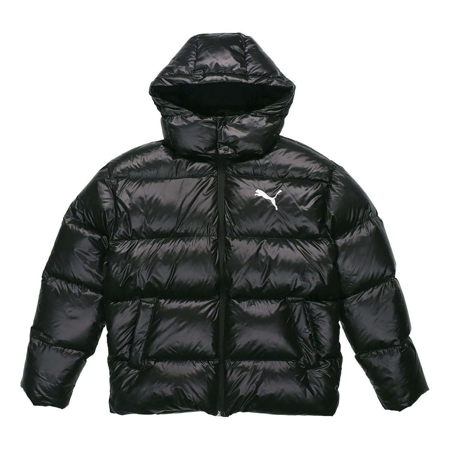 Puffer jakke Puma Down Jacket Sort | 585408-01, 0