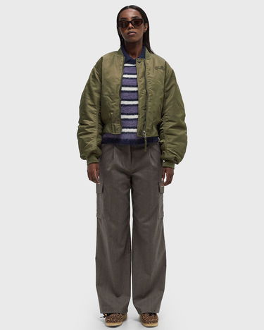 Bomberjakke ØLÅF Reversible Bomber Jacket (Size L) Grøn | W180505-OLIVE, 1
