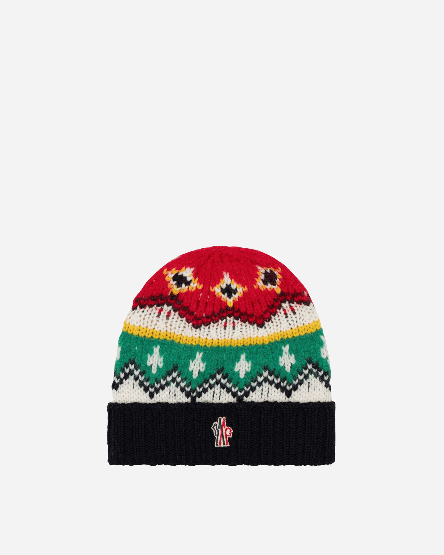 Beanie Moncler Grenoble Wool Beanie Rød | I20973B00019M2865, 1