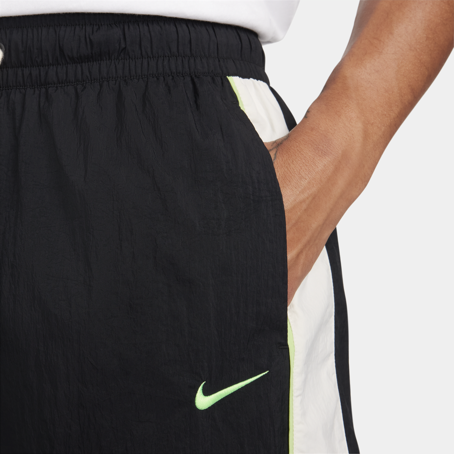 Joggingbukser Nike Woven Basketball Trousers Sort | FB7133-010, 1
