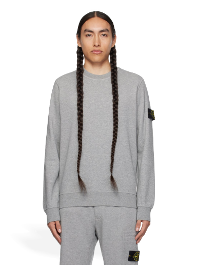 Sweater Stone Island Crewneck Grå | 791563051