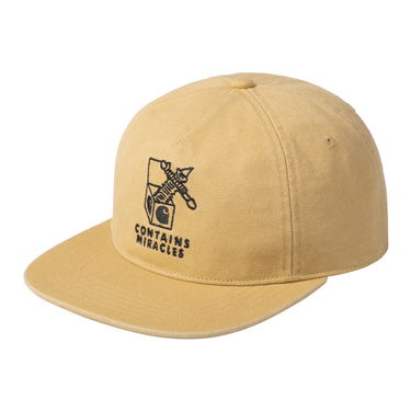 Kasket Carhartt WIP Six-Panel Canvas Cap Gul | I033625_6, 1