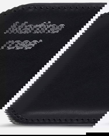 Tegnebog Martine Rose Logo-Foil Embossed Leather Card Holder Sort | 1150LP22001, 4