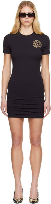 Versace Jeans Couture V-Emblem Minidress