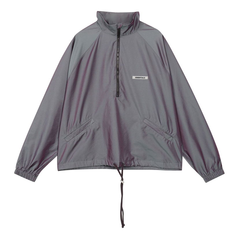 Vindjakke Fear of God Essentials Track Jacket Grå | FOG-SS20-304