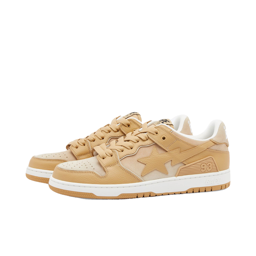 Sneakers og sko BAPE A Bathing Ape Men's Bape Sk8 Sta #4 Sneaker Beige Beige | 001FWJ801058I-BGE