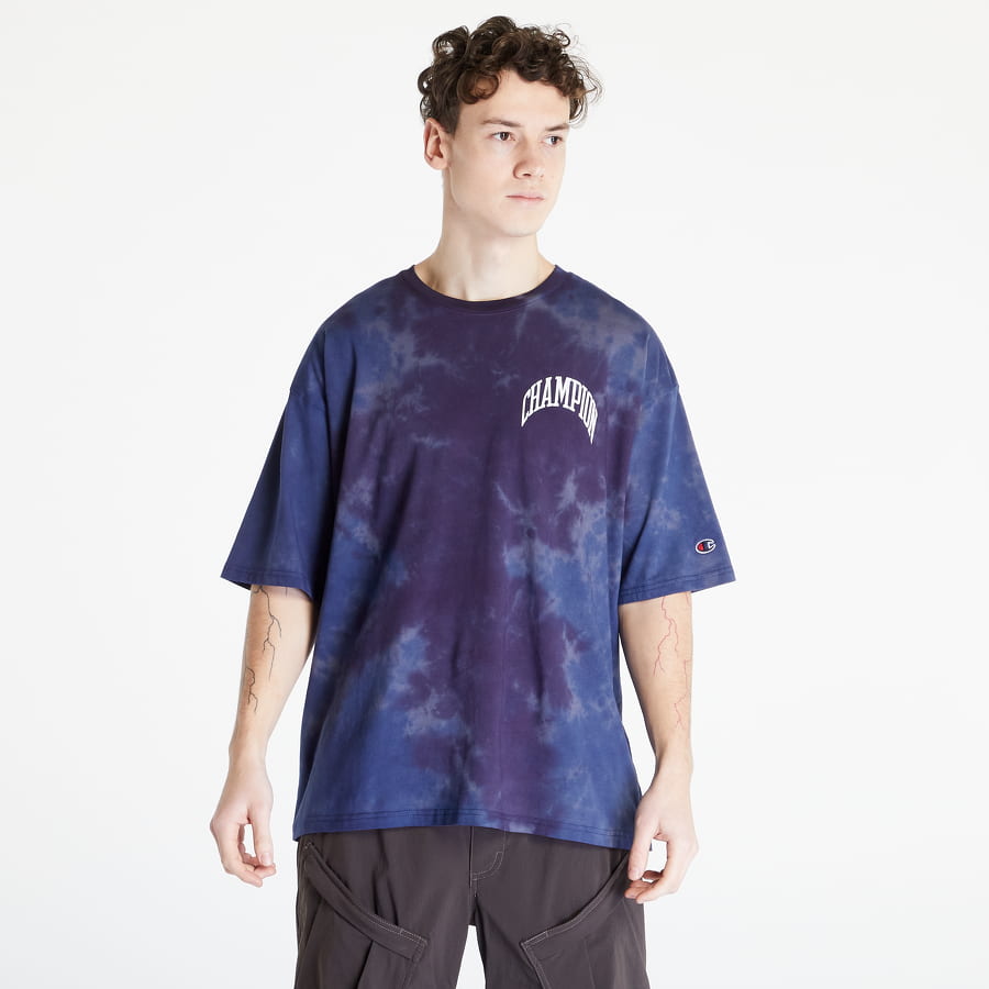 T-shirt Champion T-Shirt Mørkeblå | 218507 CHA BS538, 0