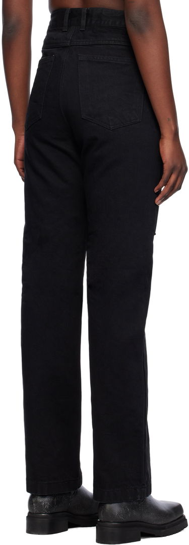 Jeans We11done Distressed Jeans Sort | WD-DP0-24-330-W-BK, 2