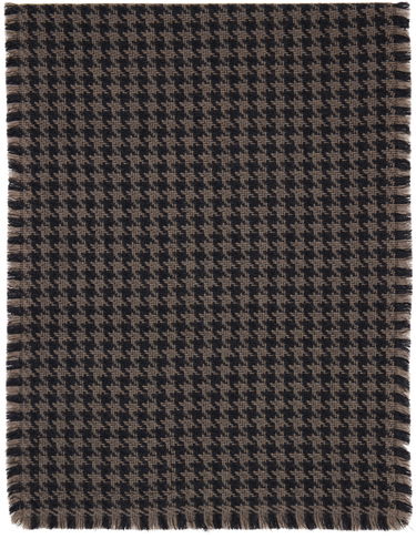 Tørklæde Acne Studios Houndstooth Scarf Grå | CA0264-, 1