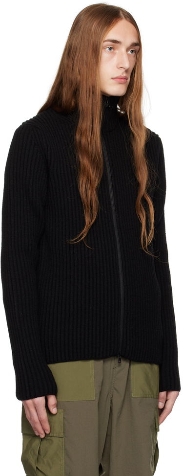Sweater NORSE PROJECTS Norse Projects ARKTISK Hybrid Sweater Sort | N45-0551, 1