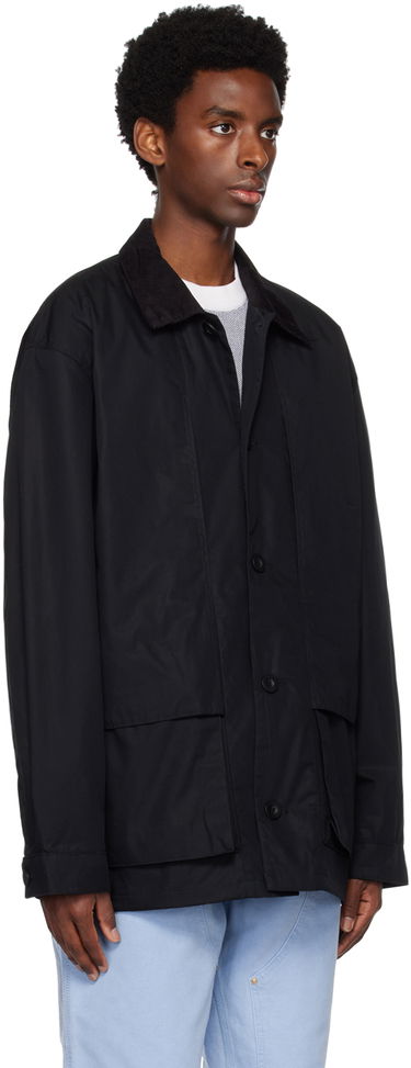 Jakke Carhartt WIP Corduroy Collar Cotton Jacket Sort | I031355, 1