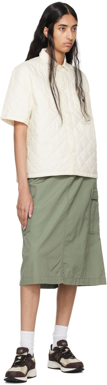 Skjorte Carhartt WIP Short Sleeve Quilted Shirt Beige | I034364 D6XX, 3