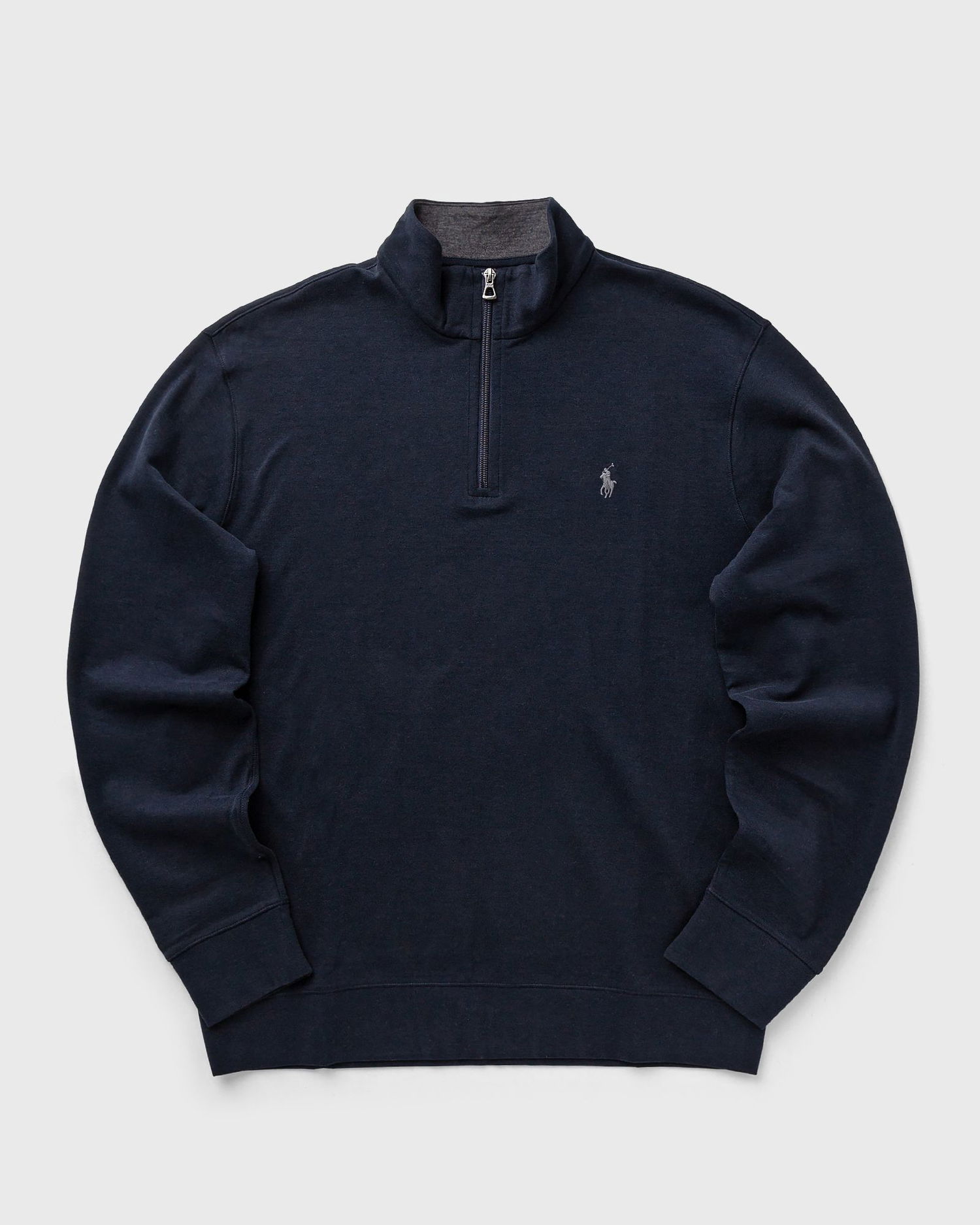 Sweatshirt Polo by Ralph Lauren Men's Quarter-Zip Sweatshirt Mørkeblå | 710812963003, 0