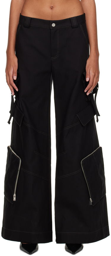 Cargo bukser Dion Lee Dion Lee Multi-Pocket Cargo Trousers Sort | C2076F22, 0
