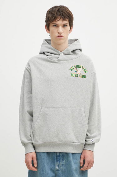Sweatshirt BILLIONAIRE BOYS CLUB Duck Varsity Embroidered Popover Hoodie Grå | B24451, 0