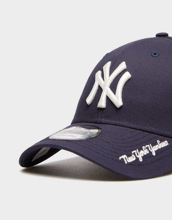 Kasket New Era New York Yankees Script 940 Cap Mørkeblå | 60758996, 1