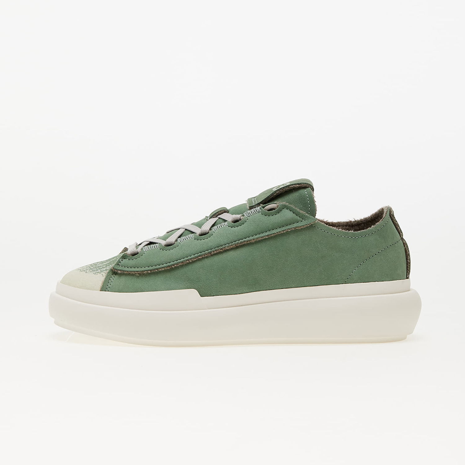 Sneakers og sko Y-3 Nizza Lo Silver Green/ Silver Green/ Off White Grøn | IG2918, 0