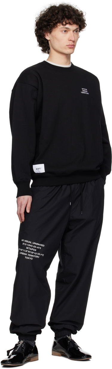 Bukser WTAPS WTAPS SPST2002 Lounge Pants Sort | 251CWDT-PTM04, 3