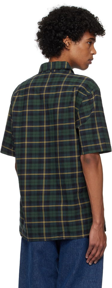 Skjorte Fred Perry Fred Perry Tartan Oxford Shirt Grøn | M9627, 2