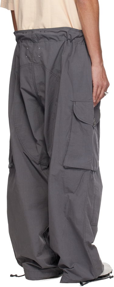 Cargo bukser Maison Margiela Maison Margiela Drawstring Cargo Pants Grå | S50KA0670 M35289, 2