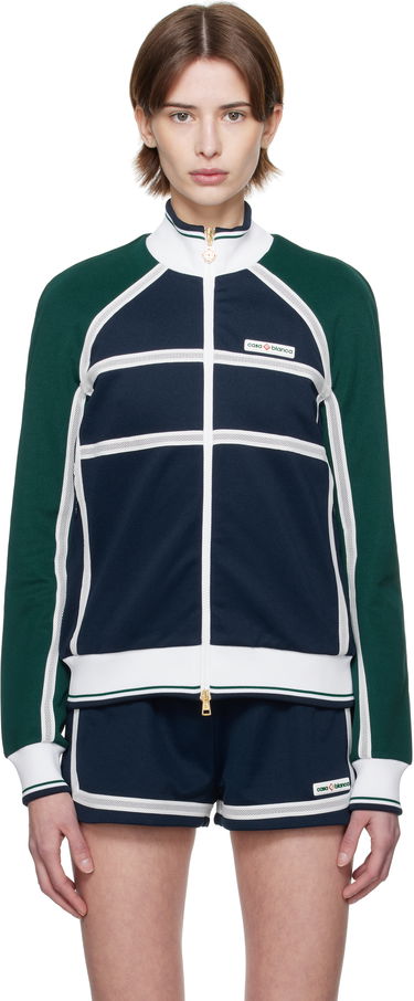 Træningsdragt Casablanca Casablanca Mesh Tape Track Jacket Flerfarvet | WPS25-JTP-309-01, 0
