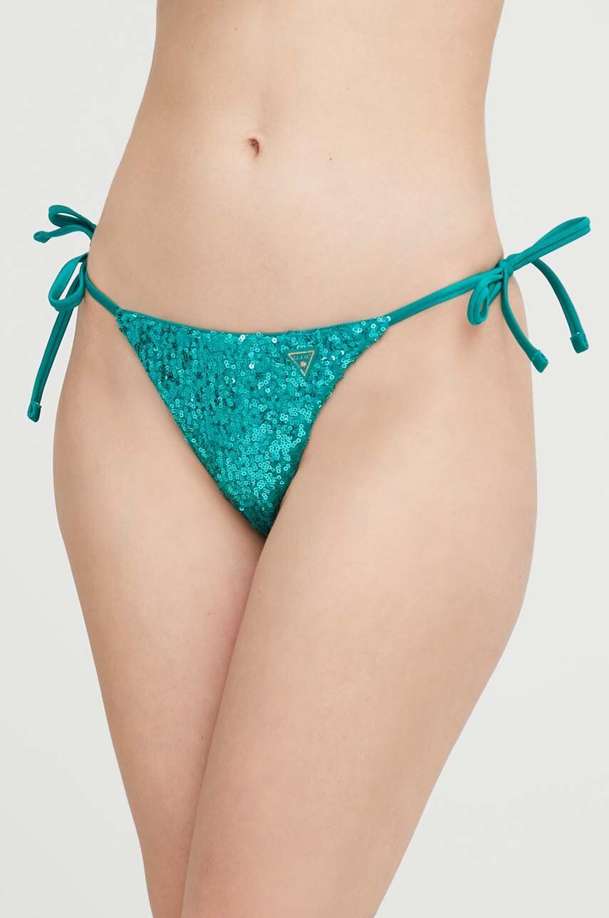 Badetøj GUESS Bikini Bottoms Turkis | E3GO02.KBMV0, 0
