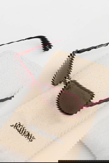 Solbriller Jacquemus Jacquemus STATZIONE Sunglasses Lilla | JAC118C2SUN, 4