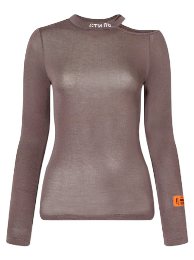 T-shirt HERON PRESTON CTNMB Top Brun | HWAB024F22JER0010901
