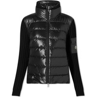 Sweater Moncler High Neck Padded Cardigan Sort | 9B000-M1131-24-999, 1