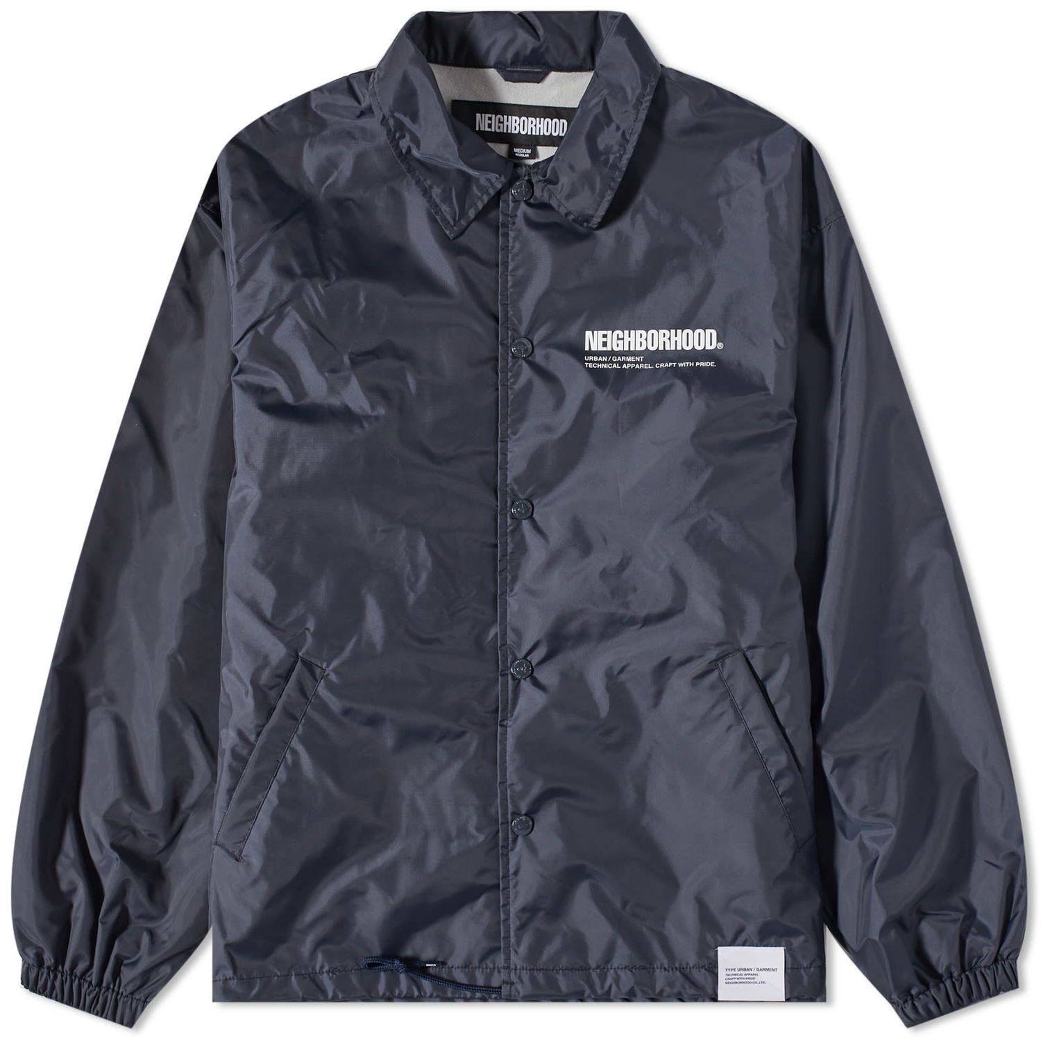 Vindjakke Neighborhood Windbreaker Jacket Mørkeblå | 231TSNH-JKM01-NVY, 0