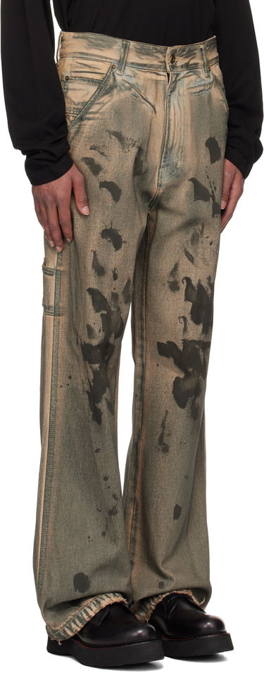 Jeans We11done We11done Carpenter Jeans Grøn | WD-DP3-24-338-M-BG, 1