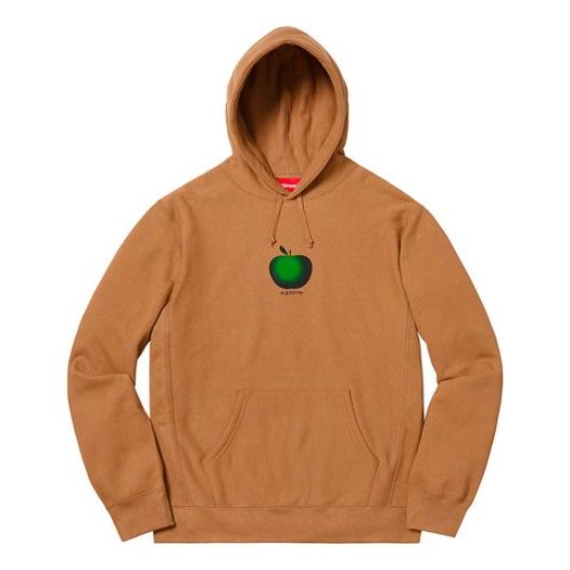 Sweatshirt Supreme Supreme Apple Graphic Hoodie Brun | SUP-SS19-064