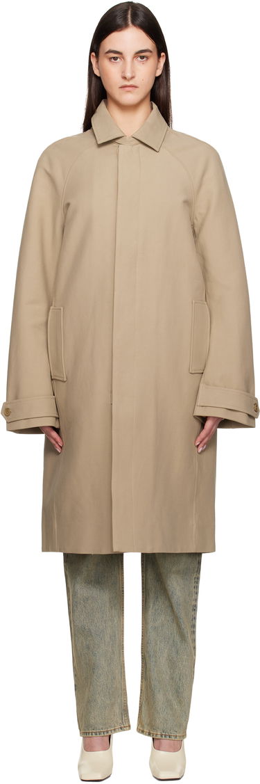 Trenchcoat Entire Studios Entire Studios Duster Trench Coat Beige | ESU-S25-1010-BU, 0