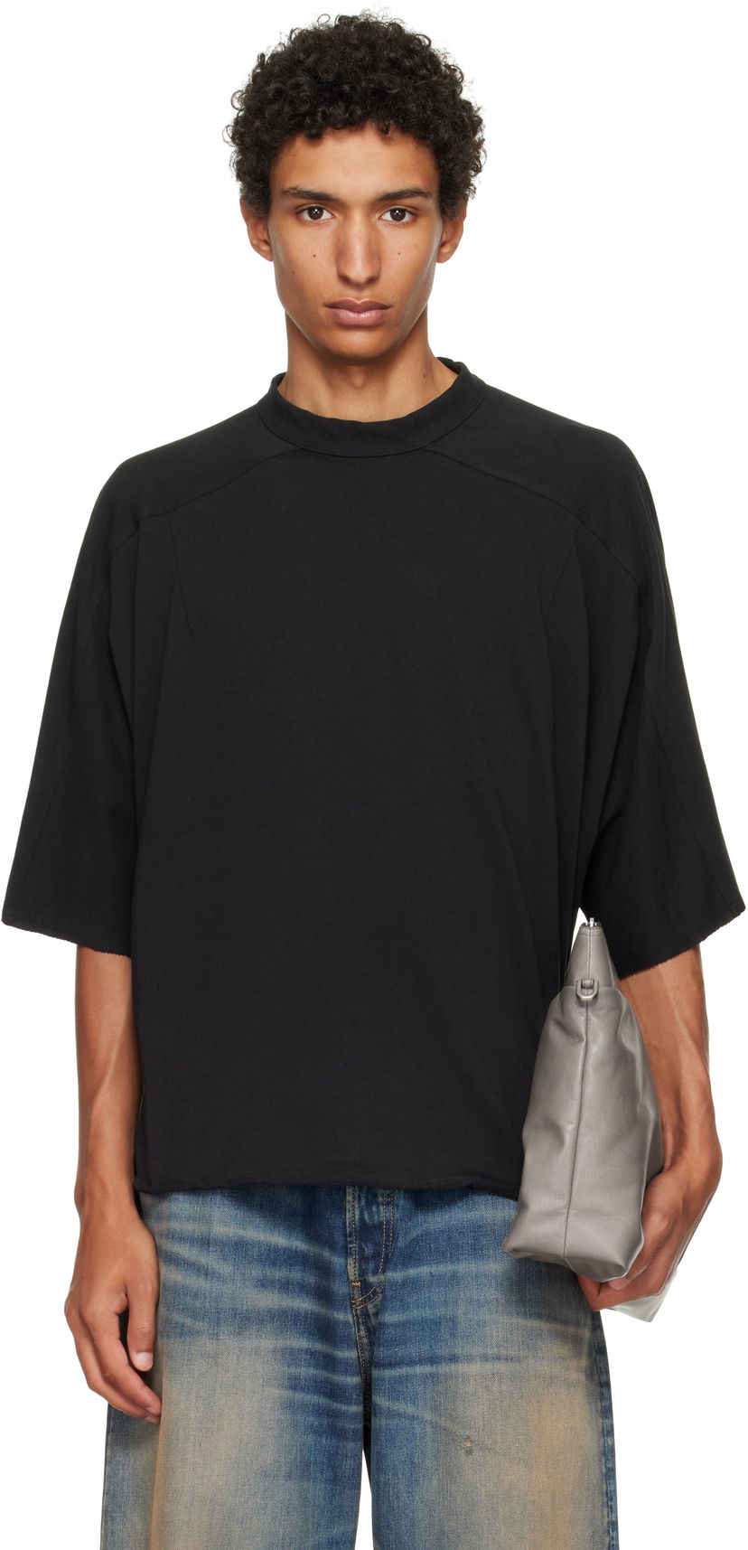 T-shirt Entire Studios Entire Studios Heavy Dart T-Shirt Sort | ES2487SO