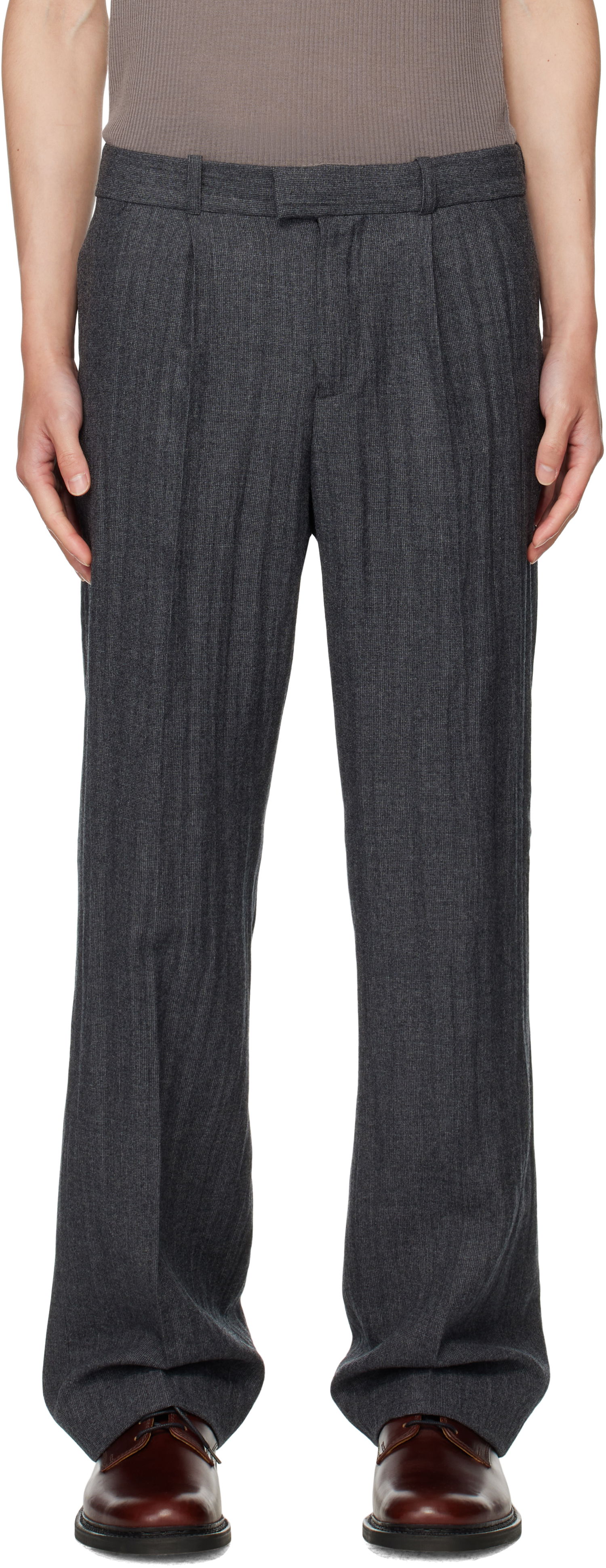 Bukser OUR LEGACY Slack Trousers Grå | M4254SSG, 0