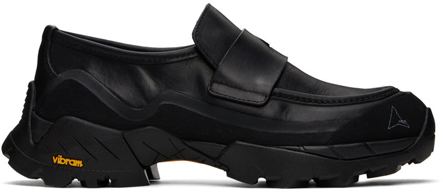 Sneakers og sko ROA Leather Loafers Sort | LOLE10-001, 0