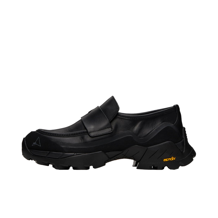 Sneakers og sko ROA Leather Loafers Sort | LOLE10-001