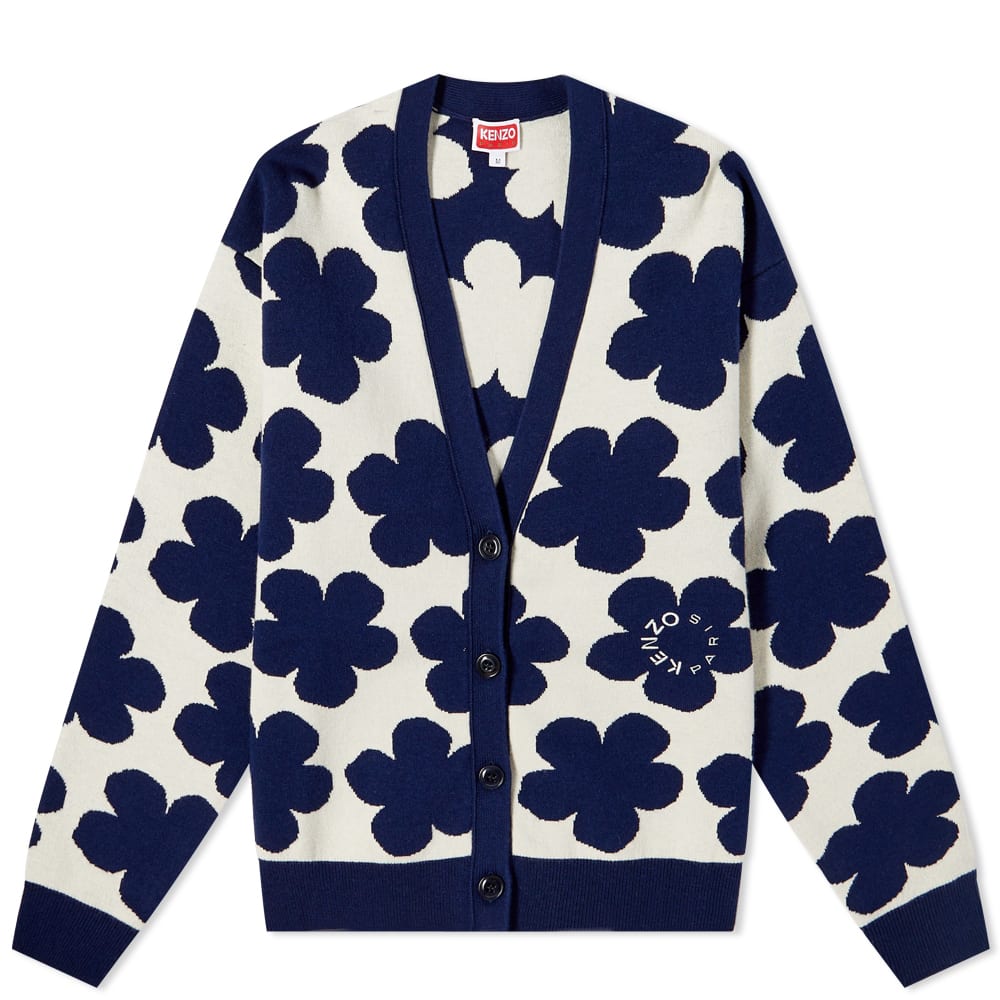 Sweater KENZO Jacquard Small Cardigan Flerfarvet | FC62CA3263CO02, 0