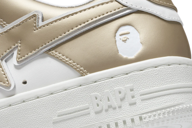Sneakers og sko BAPE Bape Sta Gold #4 Beige | 0ZXSHM191053L-GOLD, 5