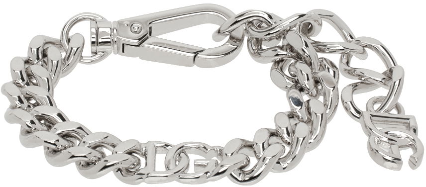 Armbånd Dolce & Gabbana DG Logo Chain Bracelet Metalisk | WBQ5M1W1111, 0