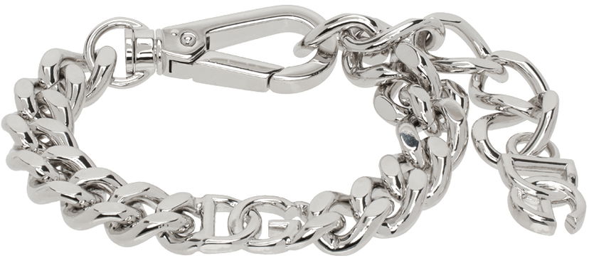 Armbånd Dolce & Gabbana DG Logo Chain Bracelet Metalisk | WBQ5M1W1111