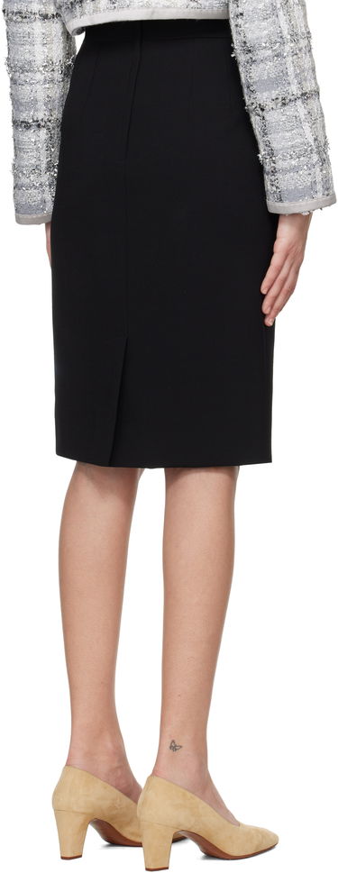 Nederdel Dolce & Gabbana Dolce&Gabbana Wool Pencil Midi Skirt Sort | F4C2CT GDCSX, 2