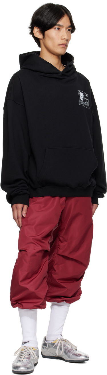 Sweatshirt We11done DNA Hoodie Sort | WD-TH2-25-833-U-BK, 3