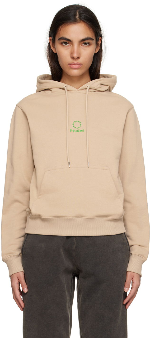 Sweatshirt Études Klein Hoodie Beige | E23MM252A01504