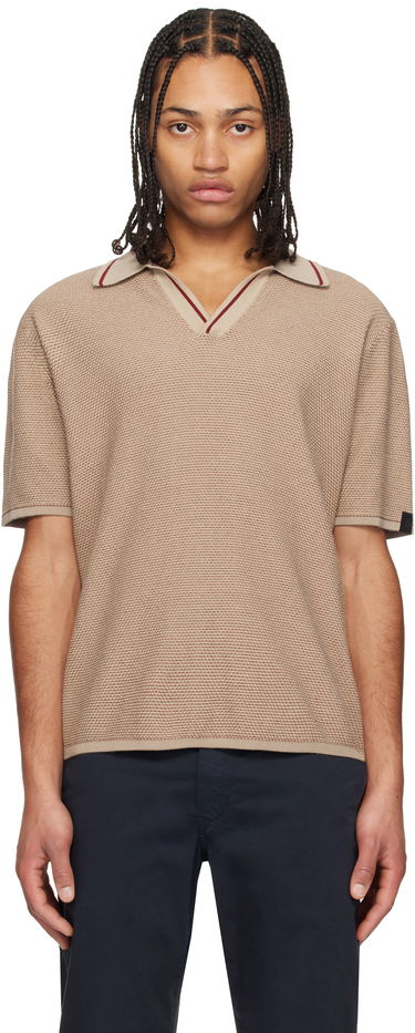 Polo skjorte rag & bone Rag & Bone Harvey Jonny Collar Polo Beige | MBS24H041BC41, 0