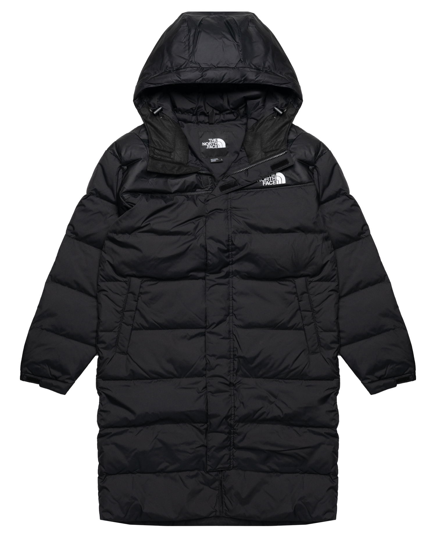 Parka The North Face NUPTSE Long Puffer Hooded Parka Sort | NF0A832JGOE1, 0