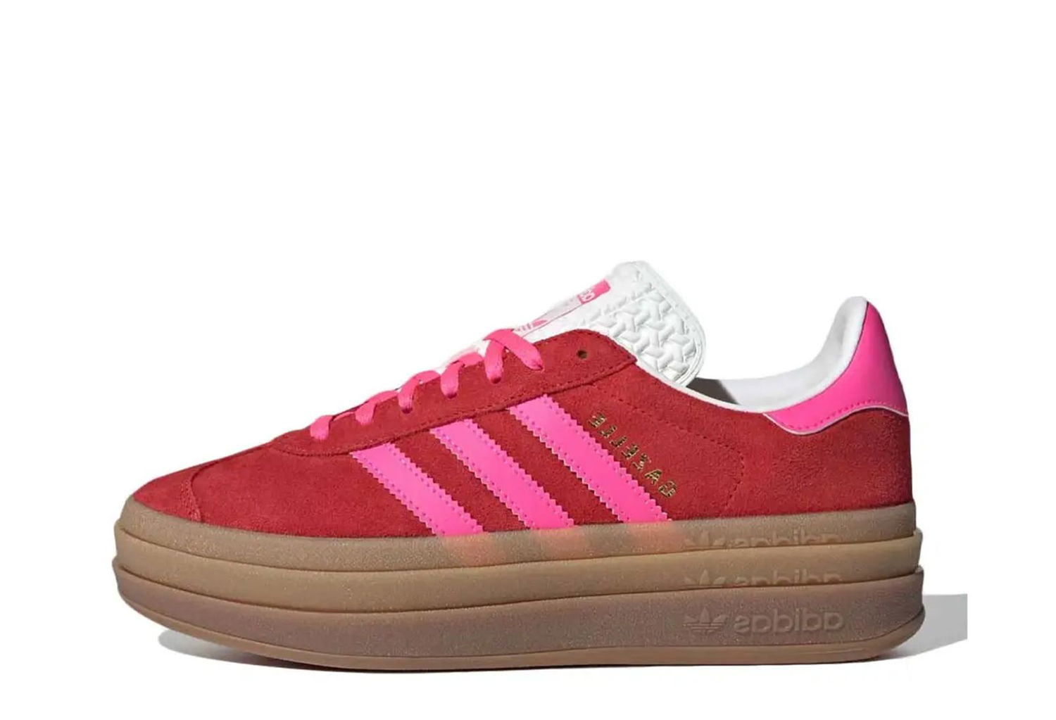 Sneakers og sko adidas Originals Gazelle Bold Collegiate Red Pink Rød | IH7496, 0