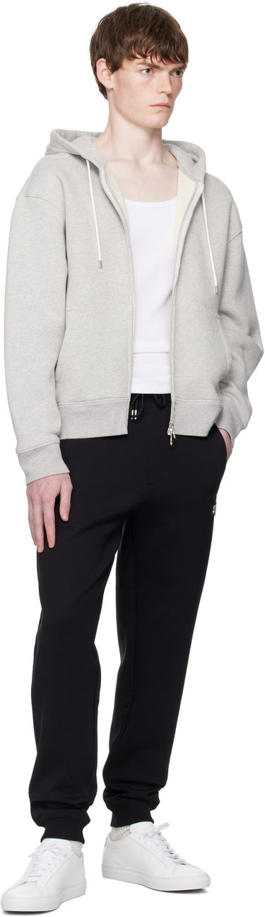Joggingbukser BOSS Stacked Logo Tracksuit Sweatpants Sort | 50533695, 3